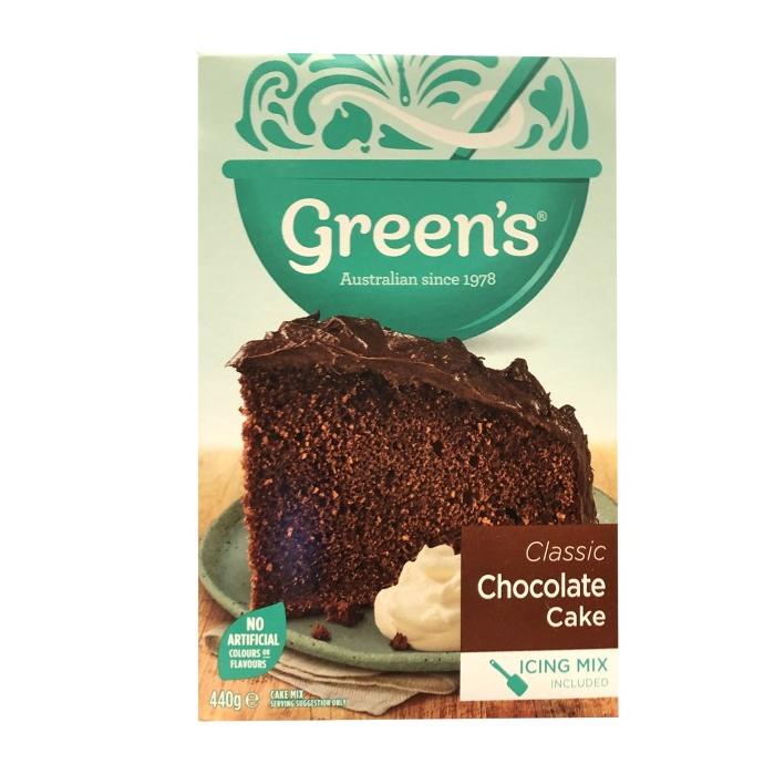 

Green's Classic Chocolate Cake With Icing Mix Tepung Instan Kue Coklat