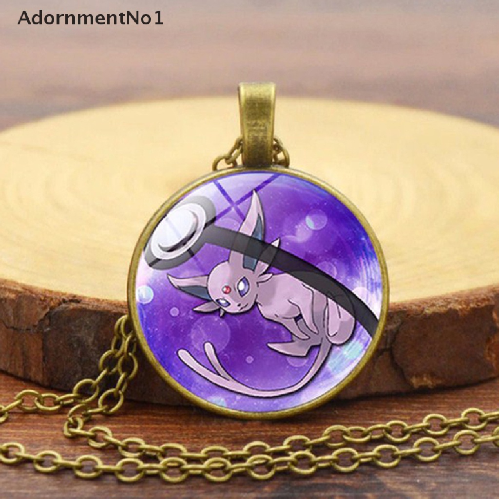 (AdornmentNo1) Kalung Rantai Dengan Liontin Pokemon Gaya Jepang Minimalis Untuk Wanita