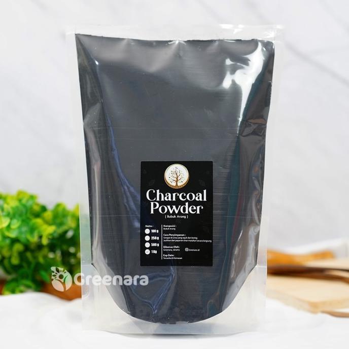 

ACTIVATED CHARCOAL POWDER 1KG FOOD GRADE / BUBUK ARANG AKTIF 1KG