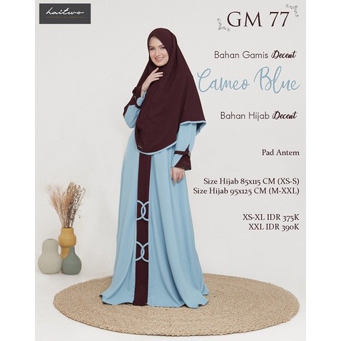 GAMIS HAIHAI GM 77 / GAMIS HAIHAI SET HIJAB