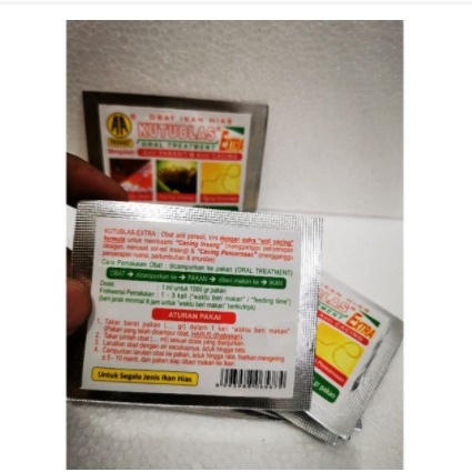 OBAT IKAN HIAS KUTU BLAS AA KUTUBLAS ANTIBIOTIK