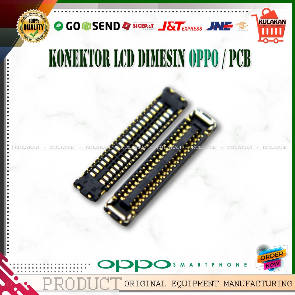 Konektor Lcd Oppo F7 Soket Lcd Connector Lcd Fpc