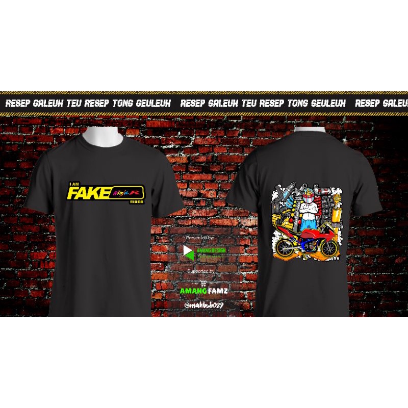 Baju Distro / Kaos Racing / Kaos Motor / Baju Fake Kawasaki Ninja R
