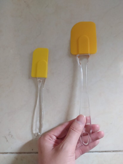 Spatula Set Alat Masak 5 In 1 Sutil Silikon Kocokan Spatula Silicon / Peralatan Masak Set