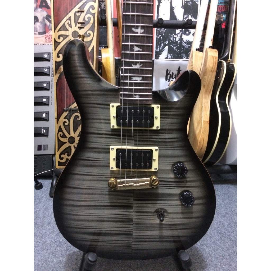 Gitar Elektrik PRS SE 24 - BLACK INSIDE