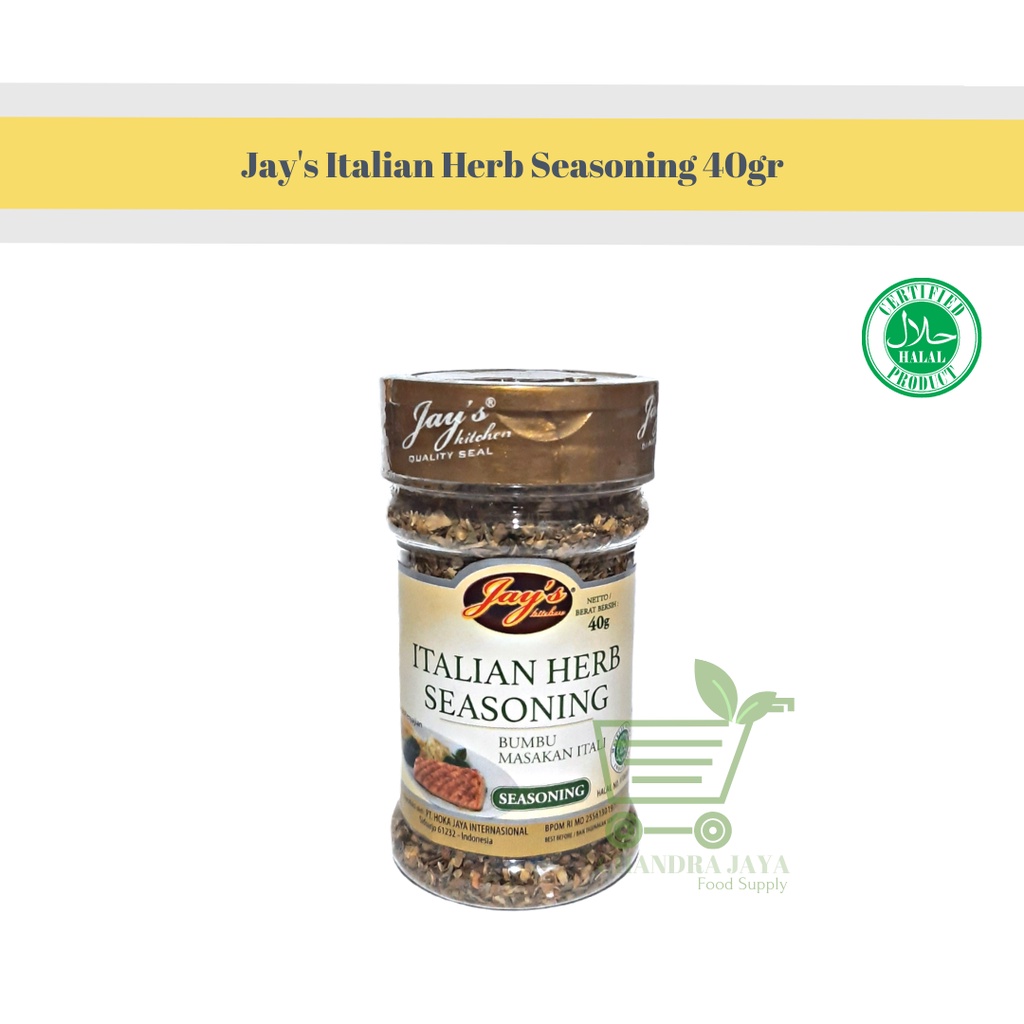 

Jay's Italian Herbs Seasoning 40gr - Bumbu Masakan Itali