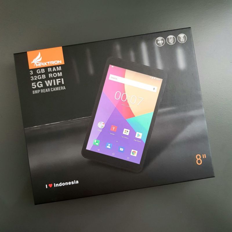 MAXTRON TAB GENIO - TABLET 8.0" 4G LTE SECOND