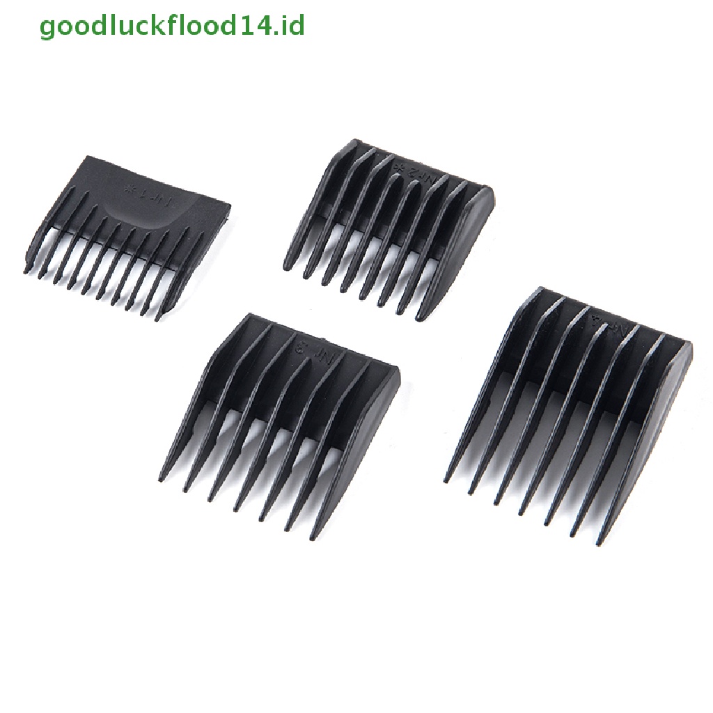 (GOOGFOUR) 4pcs / Set Sisir Panduan Pengganti Untuk Alat Cukur Rambut Seri 1400