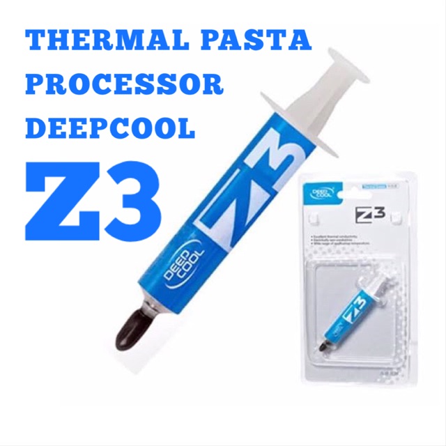 DEEPCOOL THERMAL PASTE Z3 ( DEEP COOL ) PASTA PROCESSOR PC / NOTEBOOK ORIGINAL