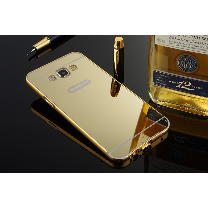 Bumper Mirror Case Samsung Galaxy E7 /Aluminium/Metal/Slide/E700/Miror