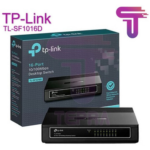 TP-LINK TL SF1016D 16-Port 10/100Mbps Desktop Switch