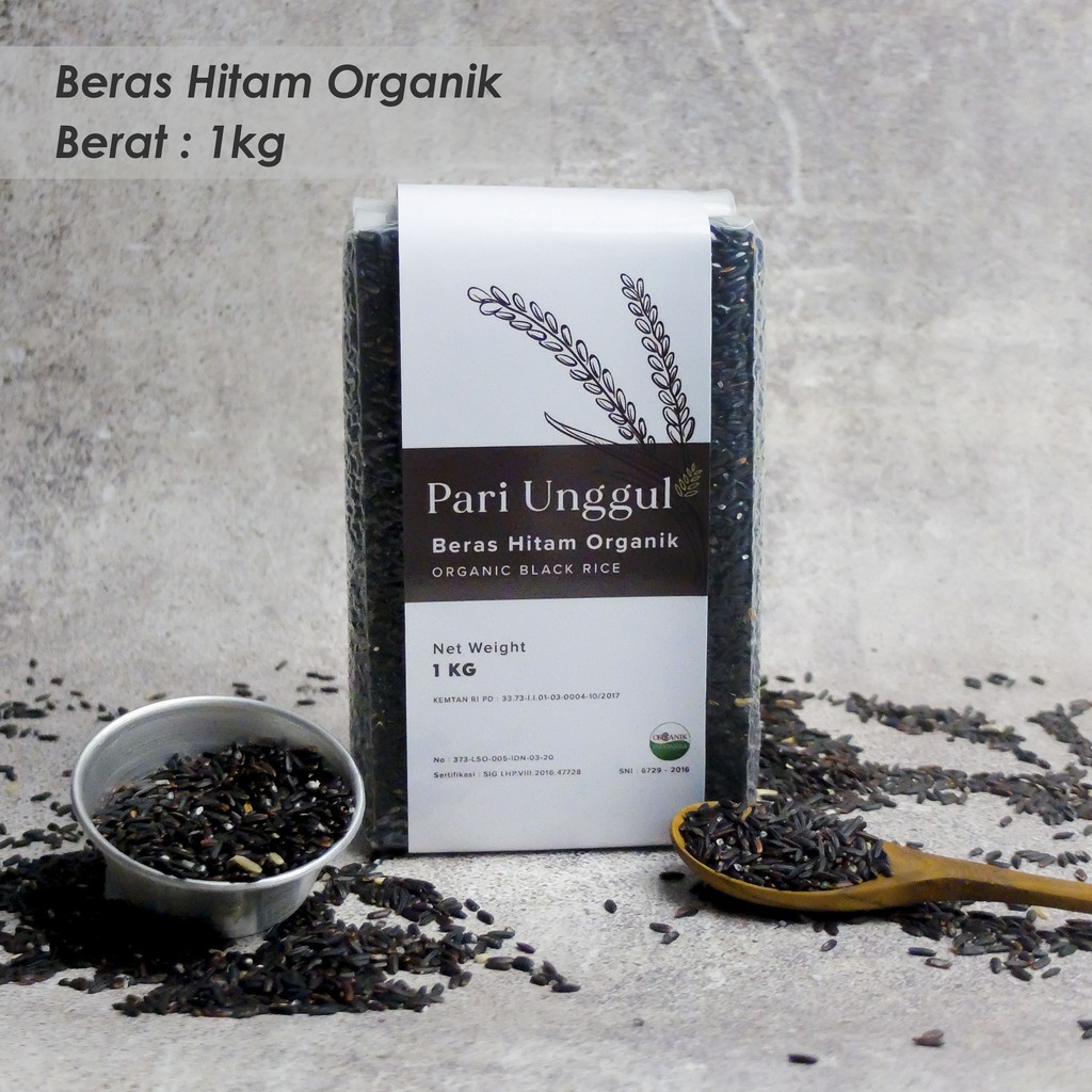 

Beras Hitam Organik 1 Kg / Organic Black Rice