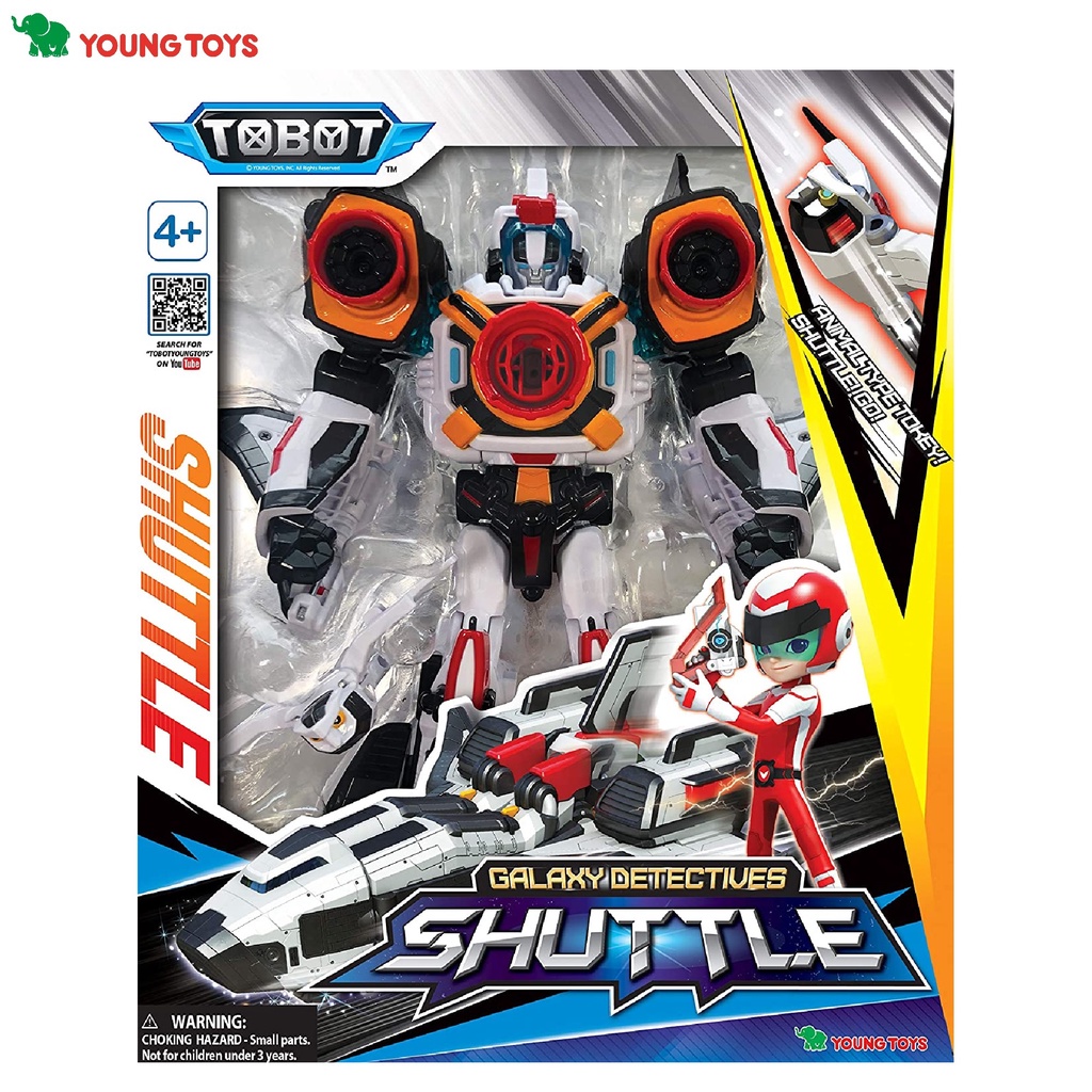 TOBOT Galaxy Detectives Shuttle Robot Figure