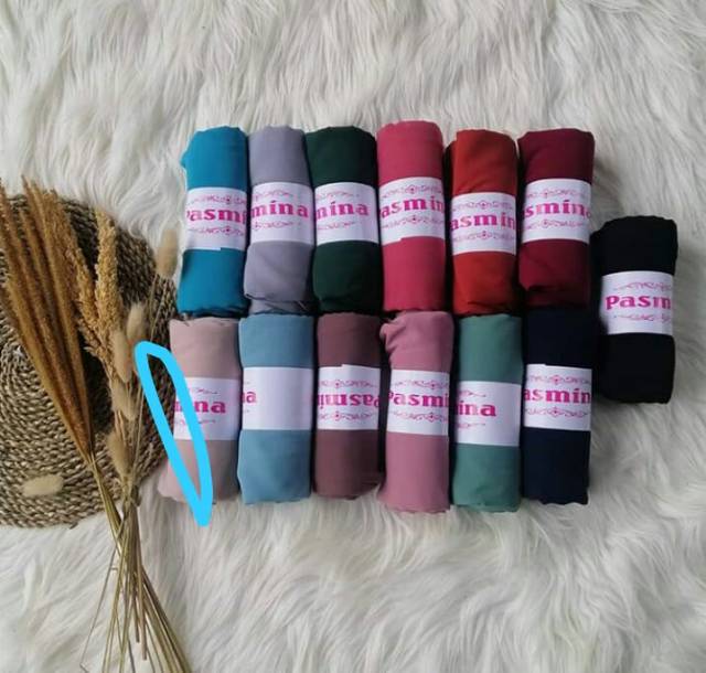 Pashmina Tali ceruty / pashmina instan TALI 180x75