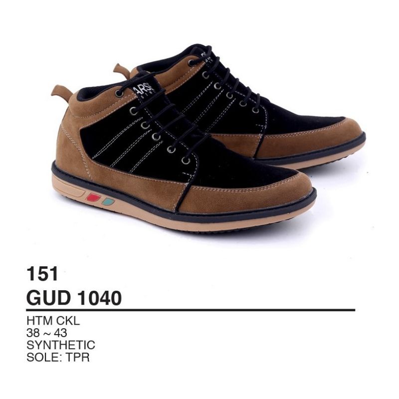 Sepatu Boots pria garsel original