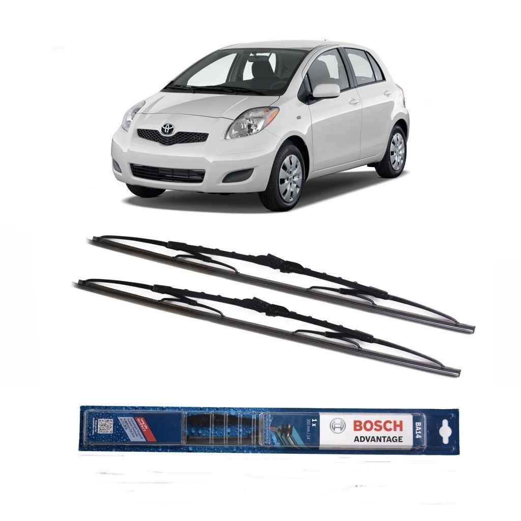 Bosch Wiper Toyota Yaris Frame Besi - 2 buah/Set 14-24