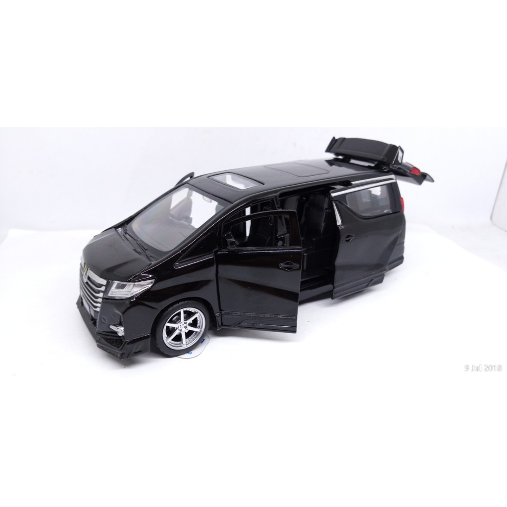Diecast Miniatur Mobil Toyota Alphard S-Grade Rowen Japan Premium