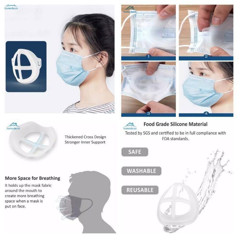 penyangga masker 3D mask bracket sirkulasi udara lancar