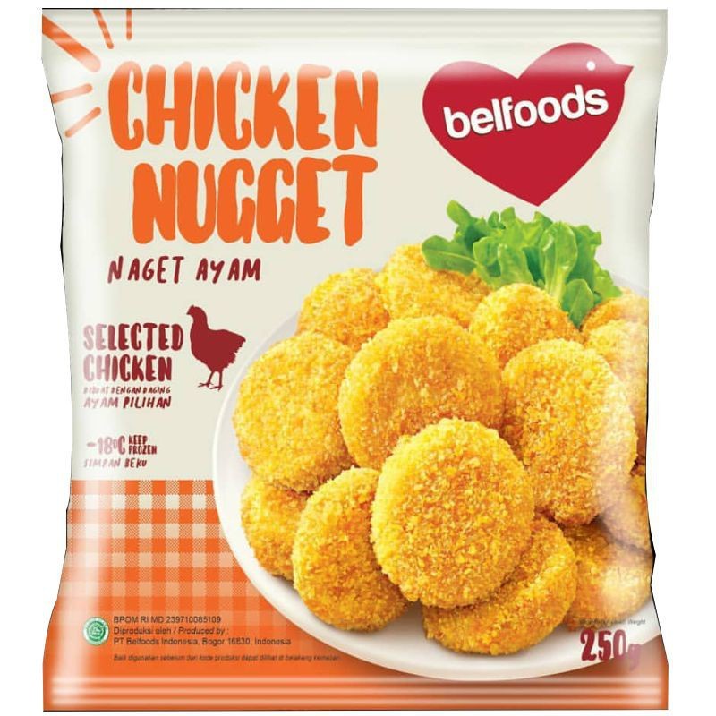 Nugget Ayam Favorite Belfoods 250gr