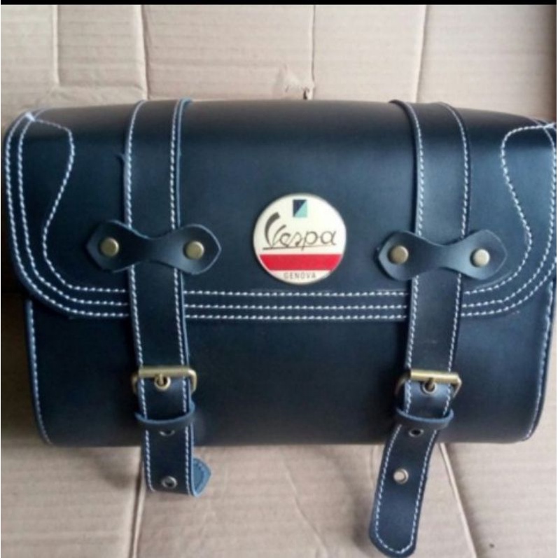 tas backrack vespa / side bag vespa/ aksesoris vespa