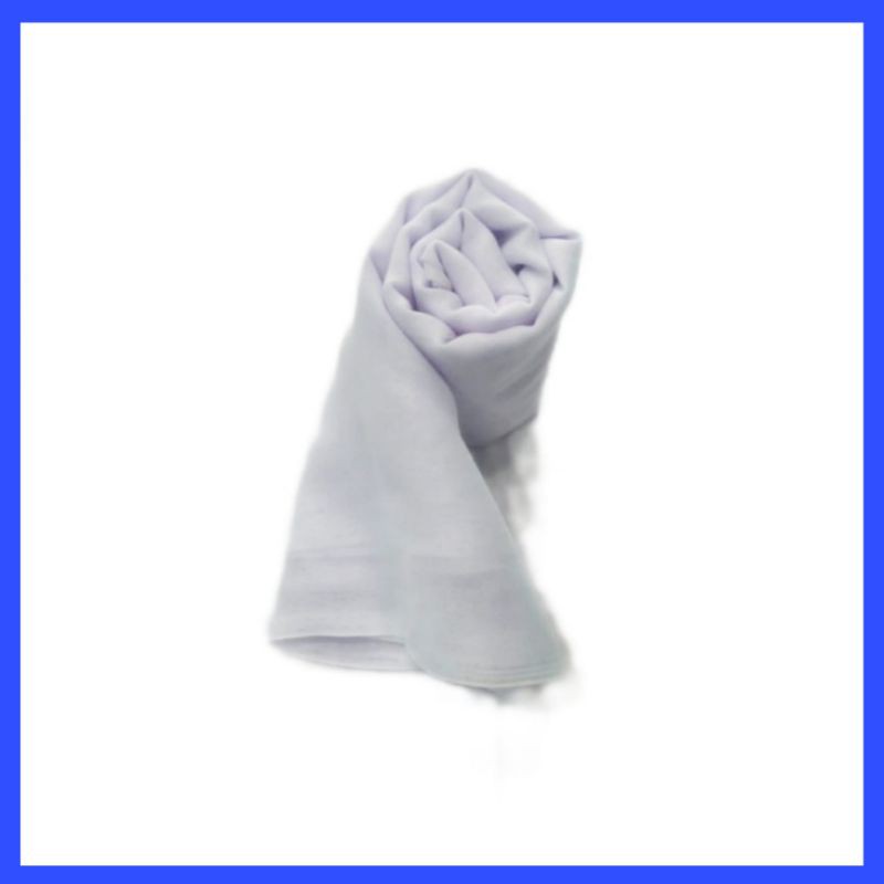 Kerudung Segi Empat Paris Putih