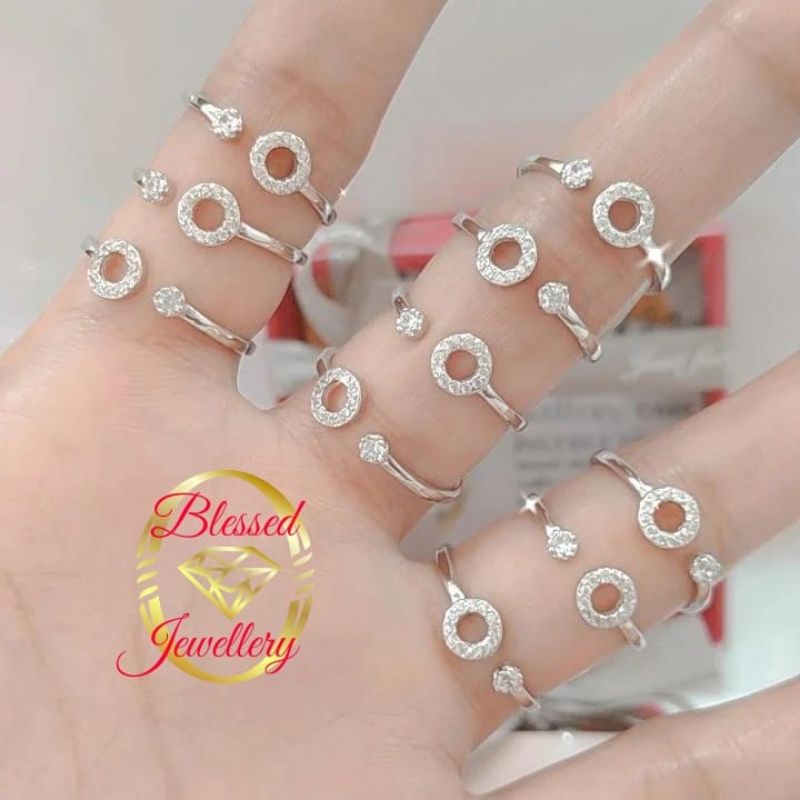 CINCIN PERAK ASLI 925 LAPIS EMAS