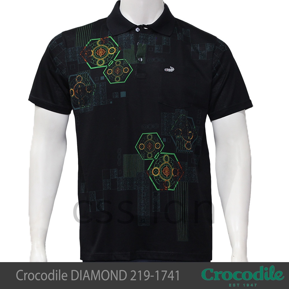 Kaos Kerah Pria Crocodile Diamond 219-1741