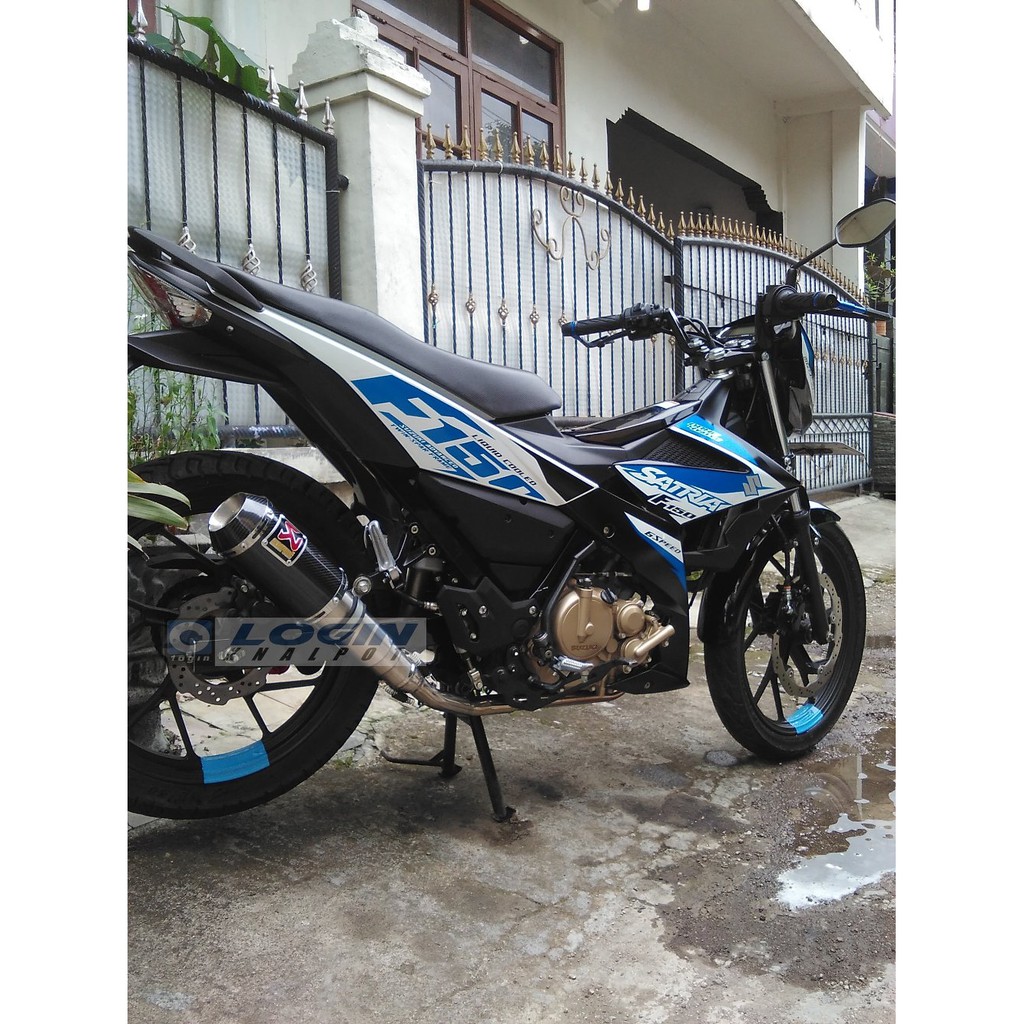 Knalpot Racing Satria Fu Newinjeksi Shopee Indonesia