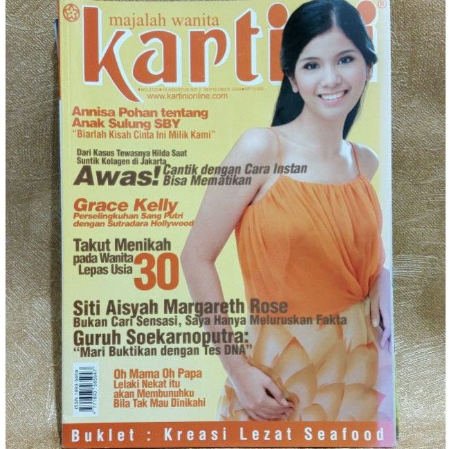 Majalah KARTINI 19 Agustus - 2 September 2004 Annisa Pohan