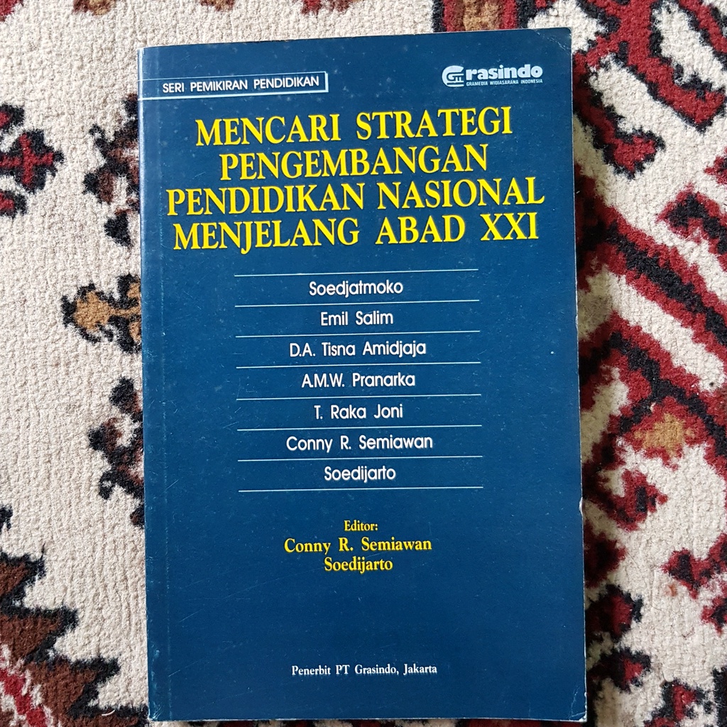 ORIGINAL - MENCARI STRATEGI PENGEMBANGAN PENDIDIKAN NASIONAL MENJELANG ABAD XXI