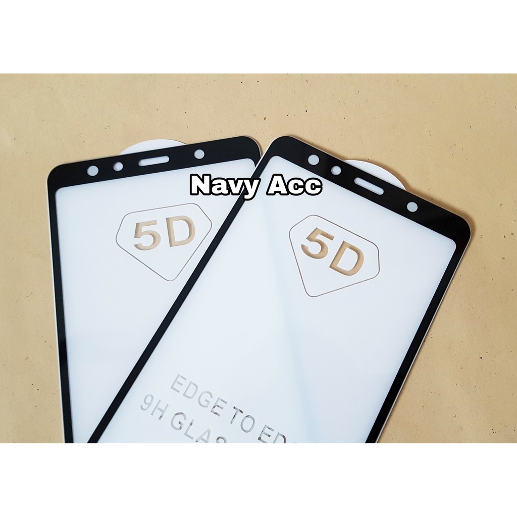 Tempered Glass Full Cover 5D Samsung A7 2018 - Tempered Glass A750