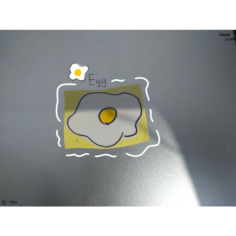 

Egg stickers