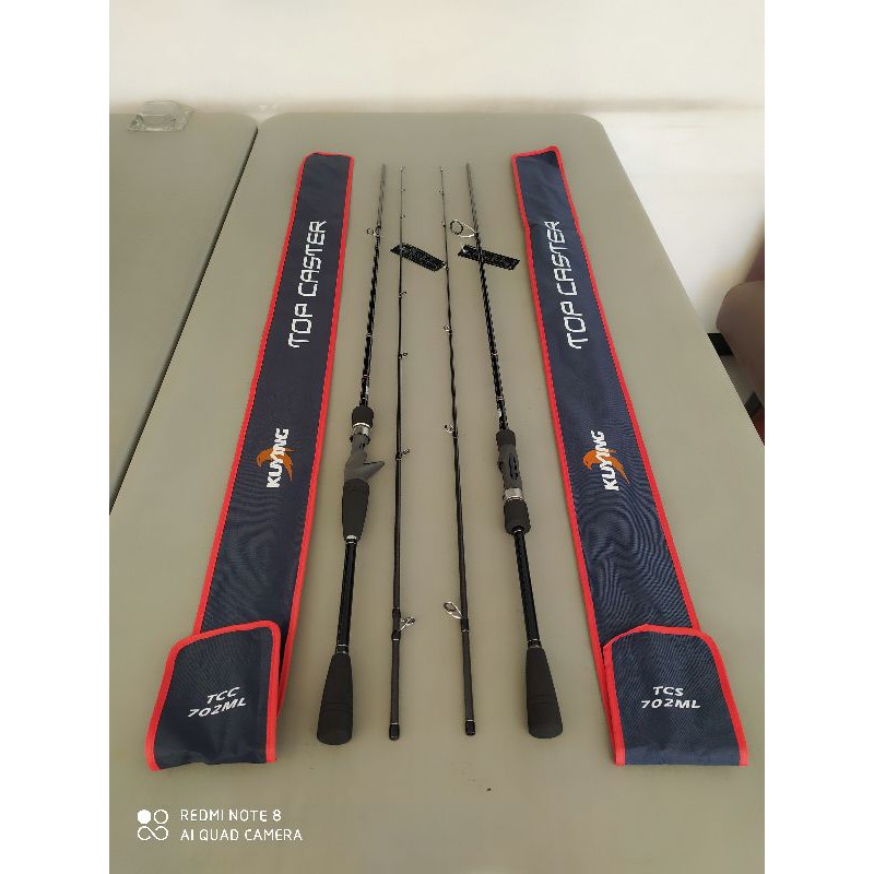 joran casting kuying topcaster spining TCS702ML dan bc TCC702ML