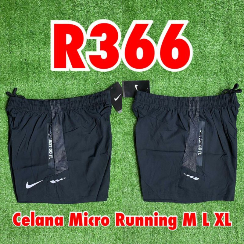 celana olahraga nike pendek pria wanita running gym gowes premium