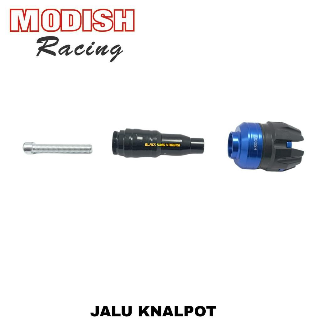 Jalu Knalpot Pelindung Knalpot Satuan Buah Naga Universal Frame Slider Jalu Pelindung Knalpot Nmax PCX ADV Vario Mio Beat