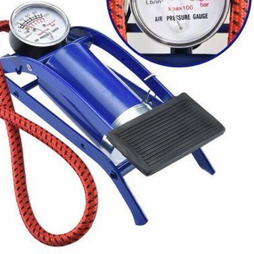 Pompa Angin Injak / Pompa Kaki Ban / Foot Pump Portable Ban Sepeda Mobil Motor