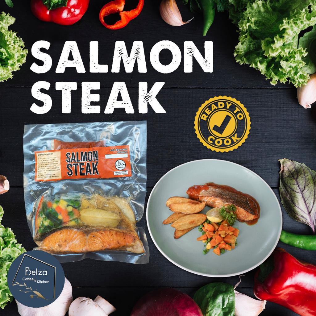 

Frozen Food Siap Saji Salmon Steak