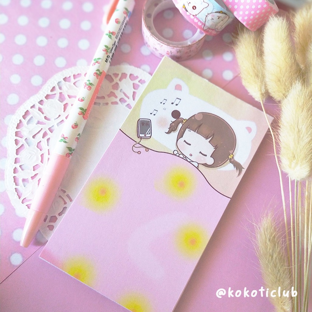 

CUSTOM Mini Notepad/MiniMemopad / Isi 50 Lbr per pack / Uk.6,5x12 Cm / 7x12 cm
