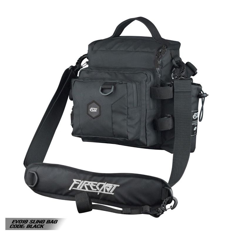 Tas Pancing / Evo19 Sling Bag Limited Firecast-Black