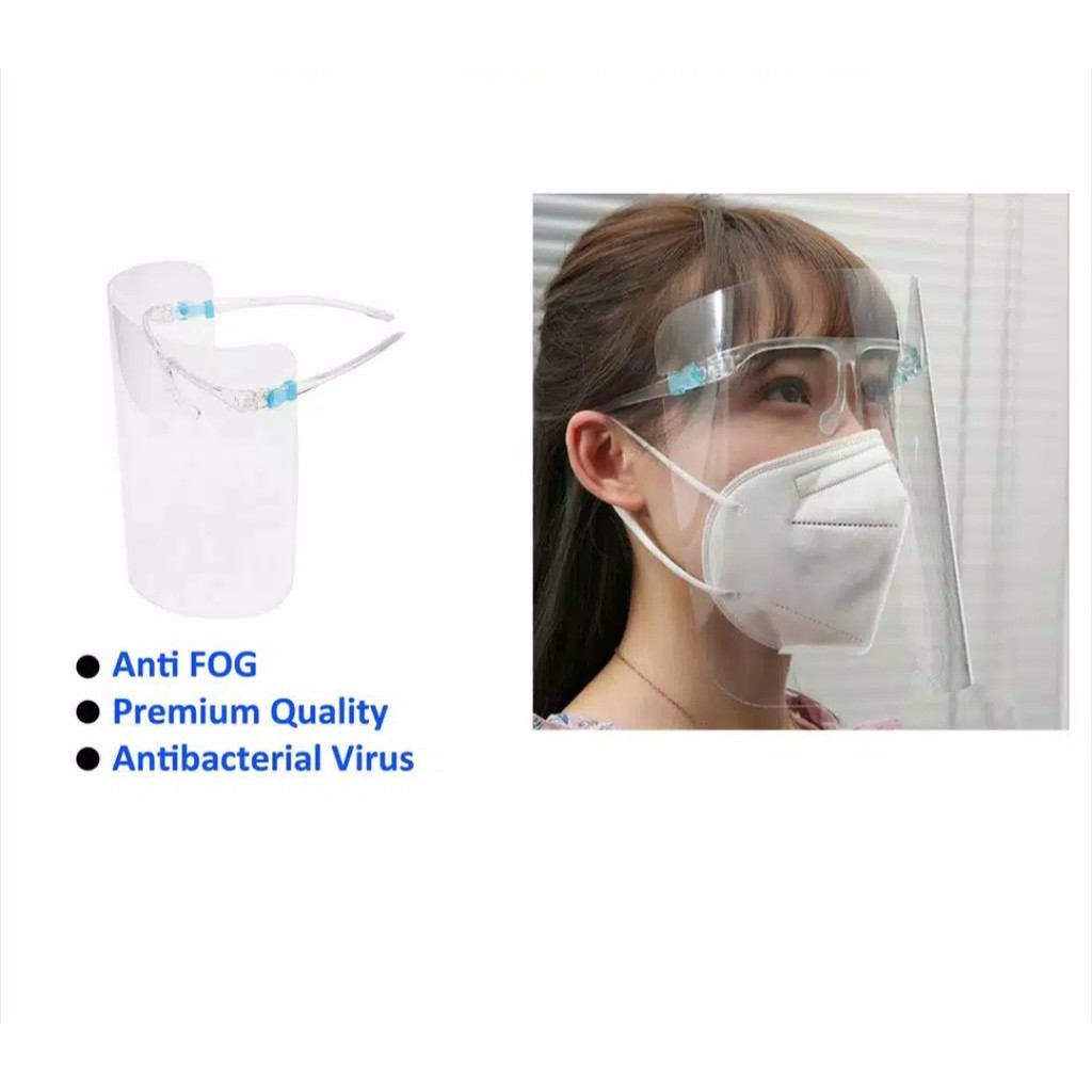 Face Shield Kacamata / FaceShield Nagita / KACAMATA FACE SHIELD