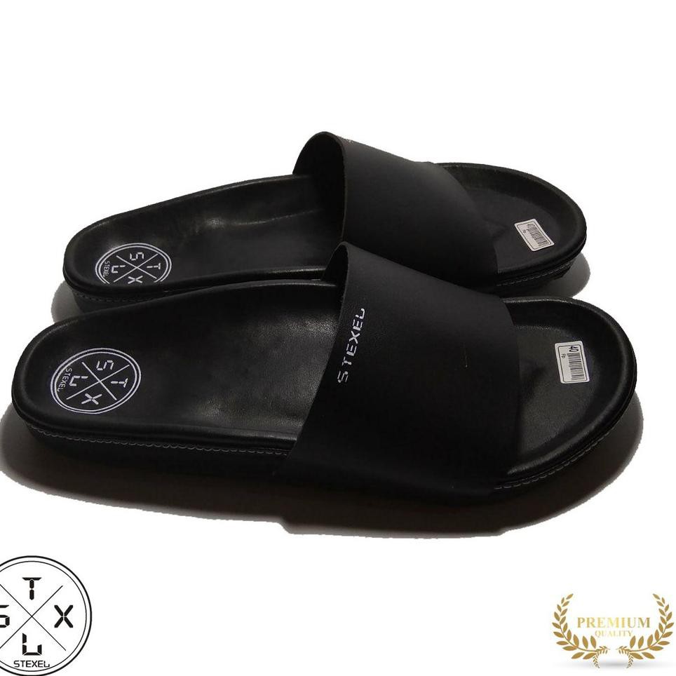 ˜SO] Sepatu Sendal Slop Casual Pria model Nike Bustong Handmade "