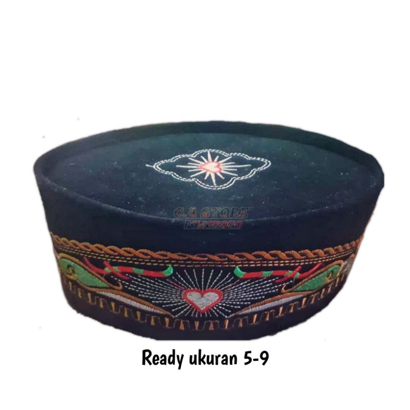 Termurah Songkok / Peci / Kopiah Bordir PSHT Songkok Bordir Logo Psht