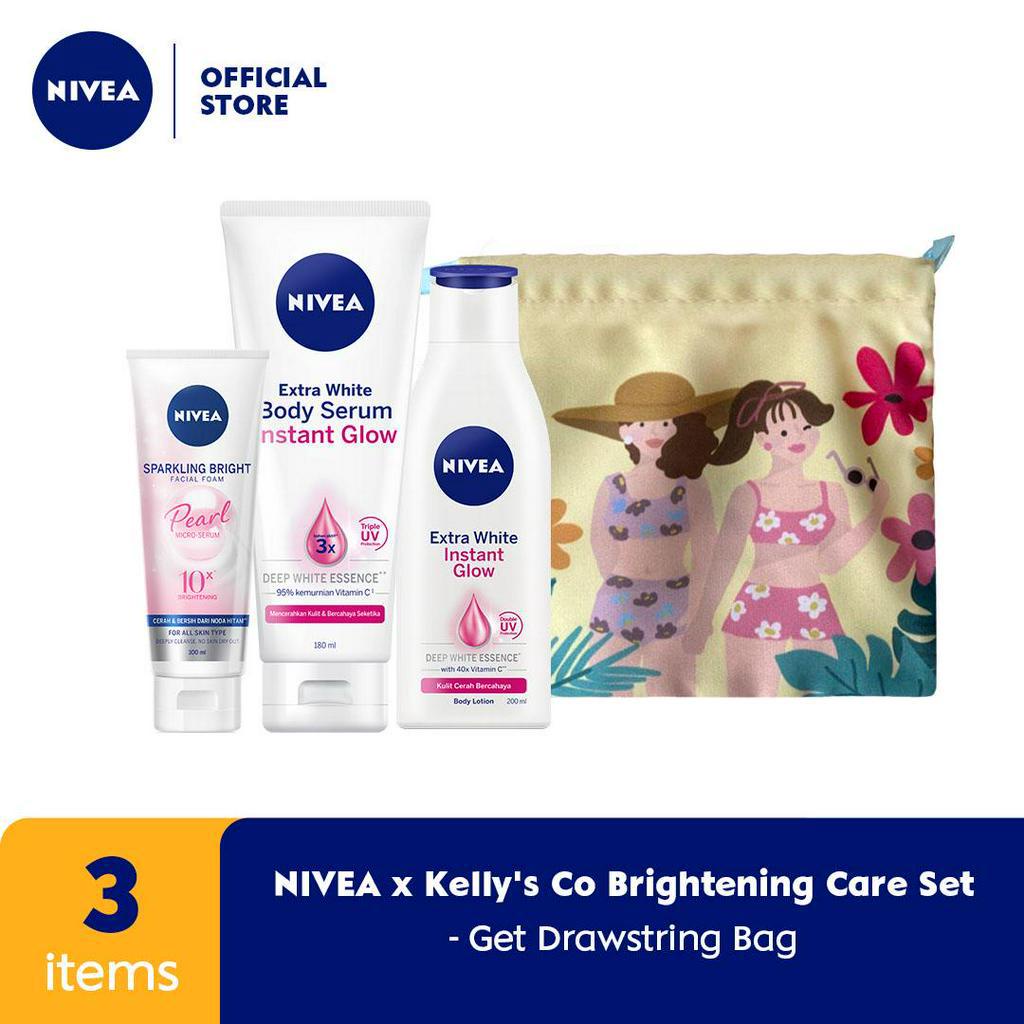 [Shopee Exclusive] NIVEA x Kelly's Co Instant Glow Set