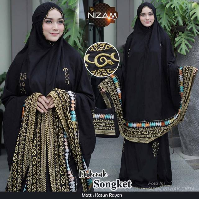 Mukena songket by nizam