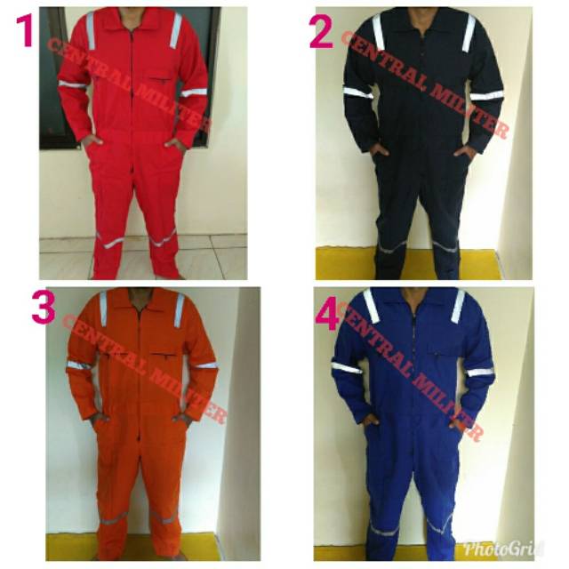 Katelpak Scotlight /Wearpack /Coverall /Seragam Kerja /Seragam Bengkel /Safety