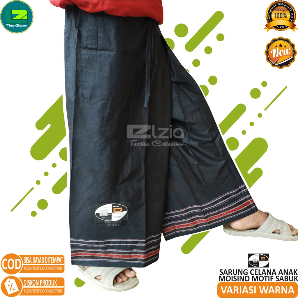 SARUNG CELANA ANAK MOISINO POLOS SABUK ORIGINAL