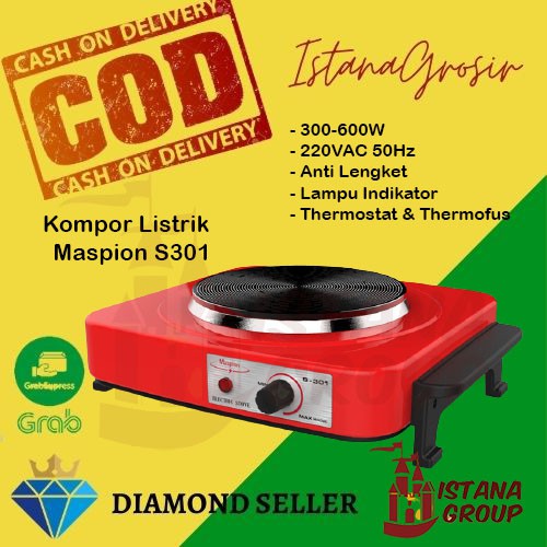 Maspion Kompor Listrik S301 S 301