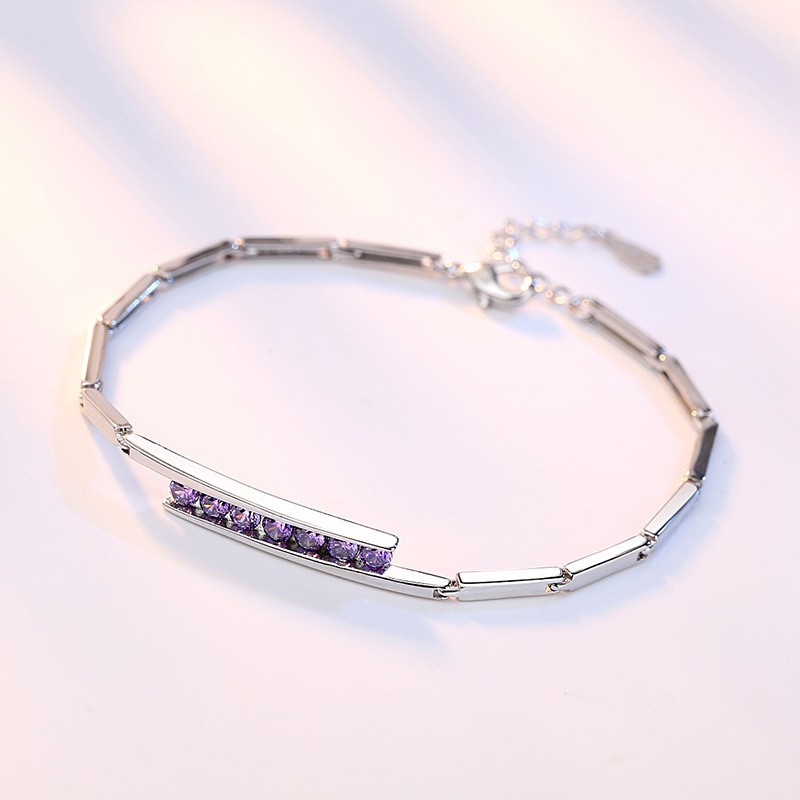 Gelang Perak Asli / Bracelet S925 / Sterling Silver /Wanita Korea Unik bracelet / Charm Gelang pria & Wanita / Gelang Couple / Gelang TitaniumA6-S