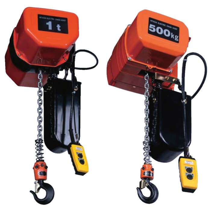 Electric Chain Hoist 1 Ton Merk Hitachi