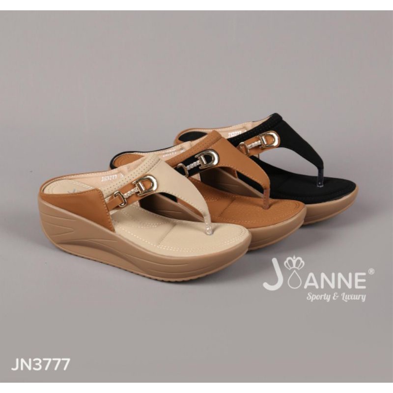 RESTOCK!! [ORIGINAL] JOANNE Wedges Sandals Sepatu Wanita #JN3777